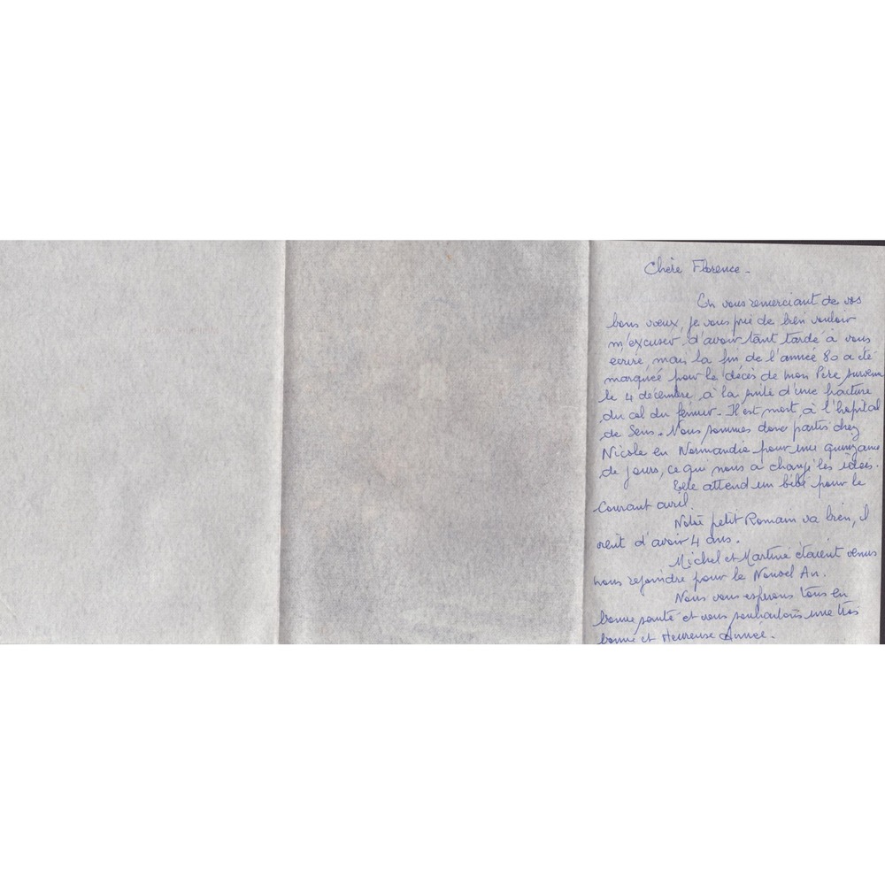 Vintage 1963 San Diego USNTC Airmail Envelope French Handwritten Letter VG - Picture 3 of 4